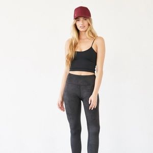 Tribe Kelley Suede Leggings